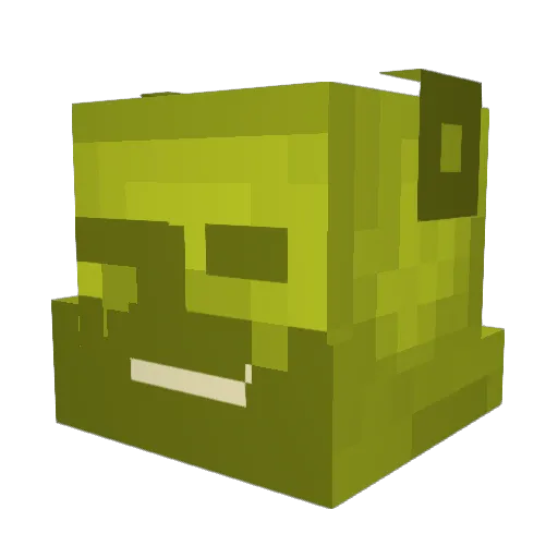 AdriGaK_ Minecraft avatar head, 3D render