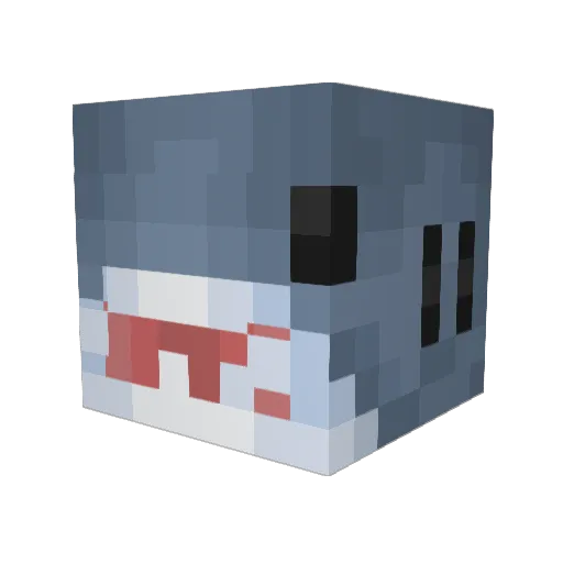 Adri_05 Minecraft avatar head, 3D render