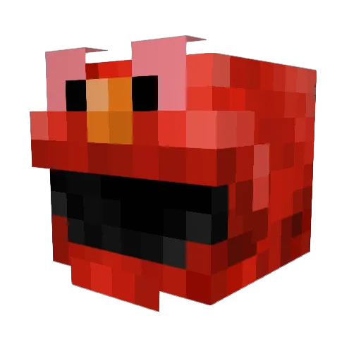 AdriaNN63 Minecraft avatar head, 3D render