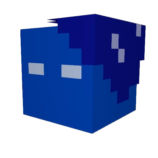 AdriaTheSpider Minecraft avatar head, 3D render
