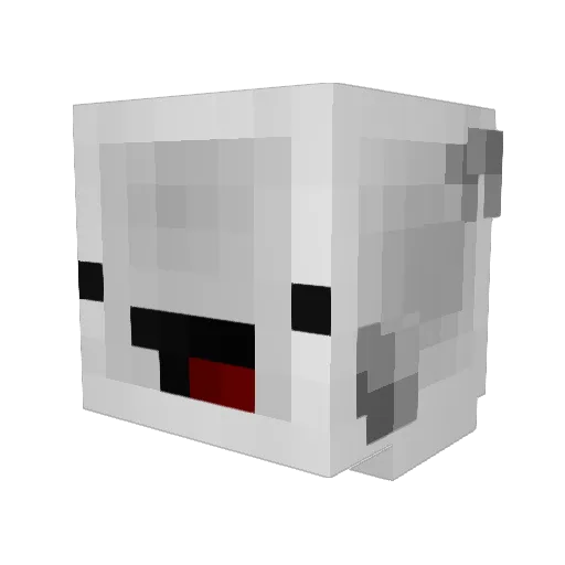 Adrian0905 Minecraft avatar head, 3D render