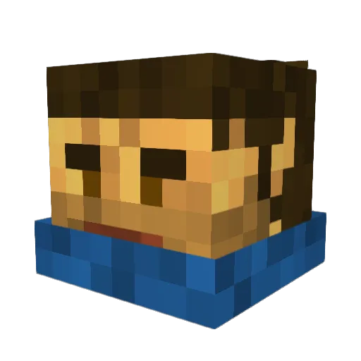 Adrian2005R Minecraft avatar head, 3D render