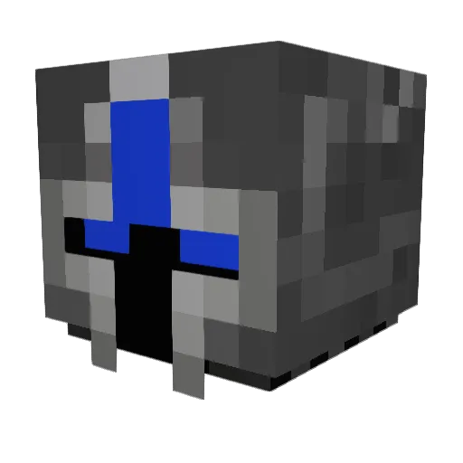 Adrian49er Minecraft avatar head, 3D render