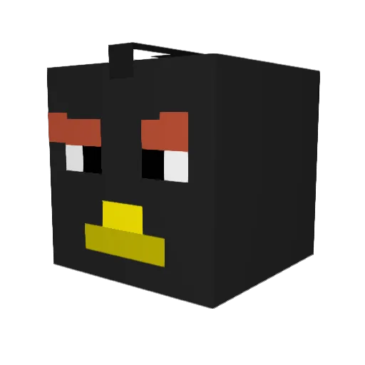 Adrian57431 Minecraft avatar head, 3D render