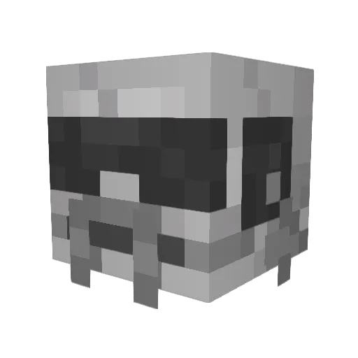 AdrianMjH Minecraft avatar head, 3D render