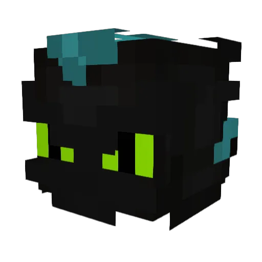 AdrianOx3 Minecraft avatar head, 3D render