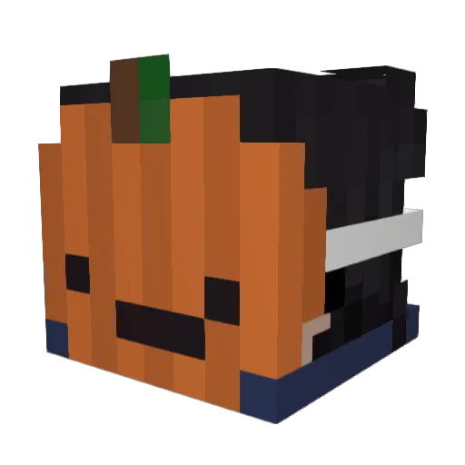 AdrianSitooo Minecraft avatar head, 3D render