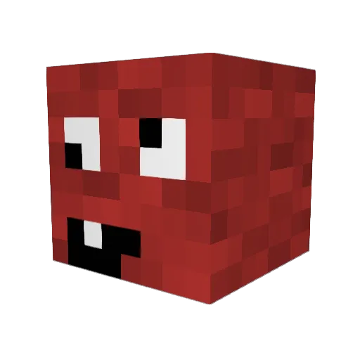 AdrianTwins Minecraft avatar head, 3D render