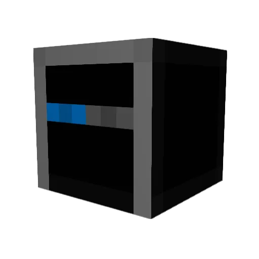 AdrianVaughan Minecraft avatar head, 3D render