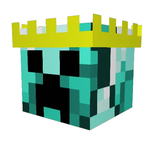 AdrianXTheBoss Minecraft avatar head, 3D render