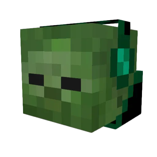 Adrian_Mont Minecraft avatar head, 3D render