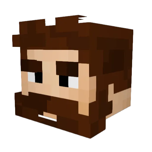 Adrian_Zand Minecraft avatar head, 3D render