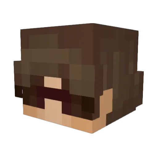 Adrian_petrikov Minecraft avatar head, 3D render