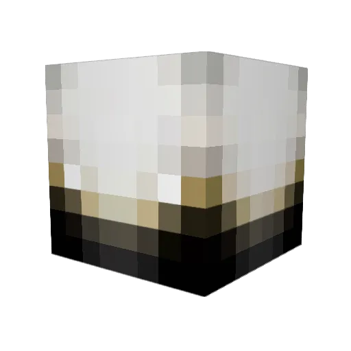 Adrianisded Minecraft avatar head, 3D render