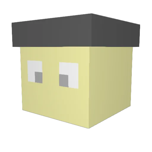 Adrianka15 Minecraft avatar head, 3D render