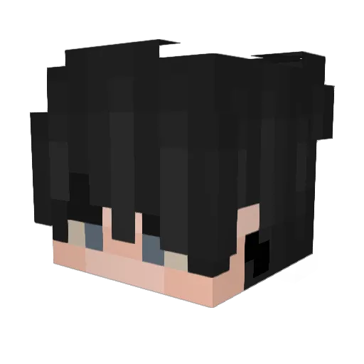 Adriano021 Minecraft avatar head, 3D render