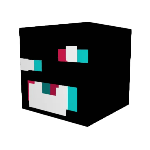 Adrianriley Minecraft avatar head, 3D render