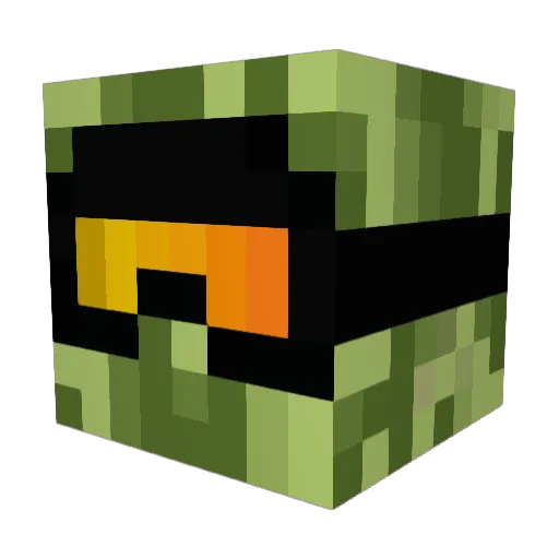 Adriel_rr Minecraft avatar head, 3D render