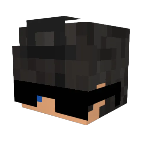 AdrifftPage95362 Minecraft avatar head, 3D render