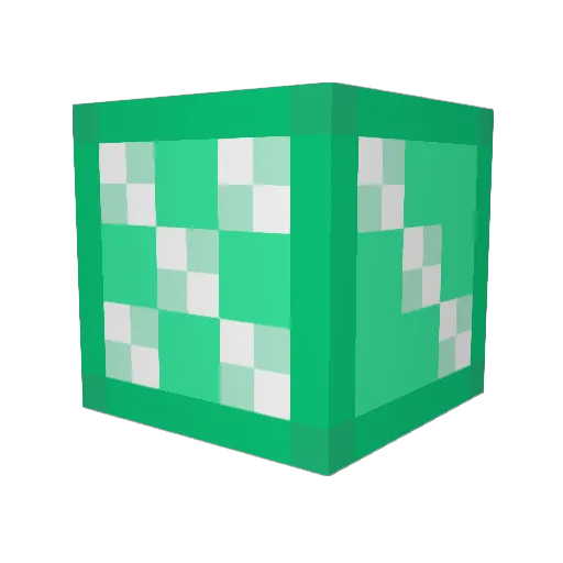 Adrisama86 Minecraft avatar head, 3D render