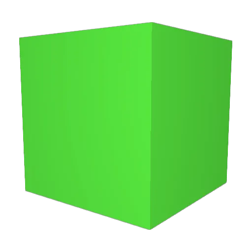 Adrover24 Minecraft avatar head, 3D render