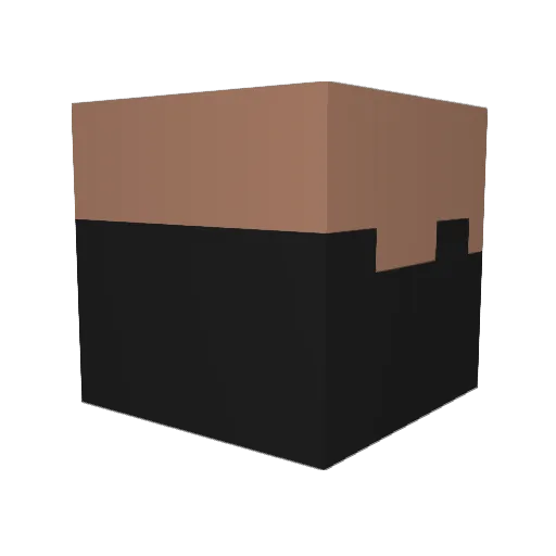 AdskiyDrochila57 Minecraft avatar head, 3D render