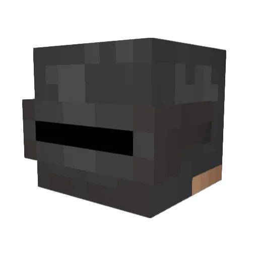 AdskiyGrifer Minecraft avatar head, 3D render