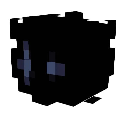 Adtecz Minecraft avatar head, 3D render