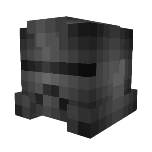Adu430 Minecraft avatar head, 3D render