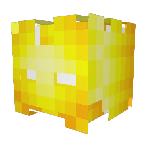 AdvancedLuke Minecraft avatar head, 3D render