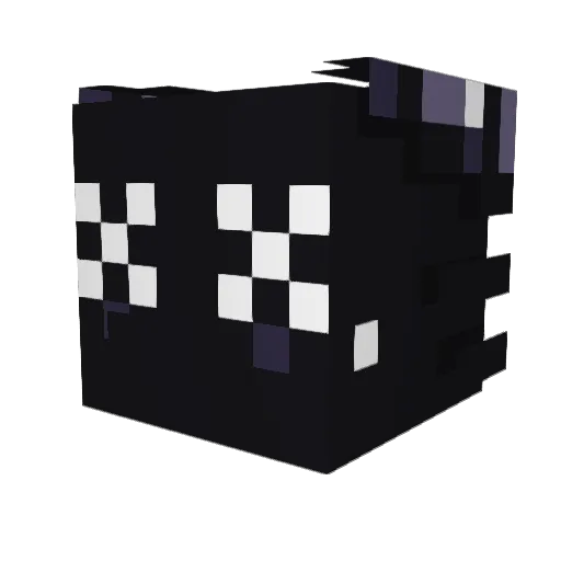 AdventurerJG Minecraft avatar head, 3D render