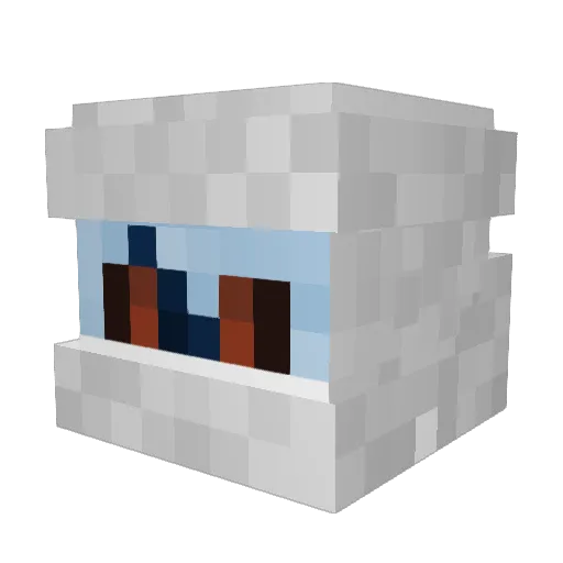 AdvikTheSniper Minecraft avatar head, 3D render