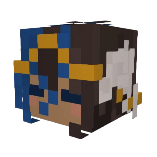 Advil_0nIce Minecraft avatar head, 3D render