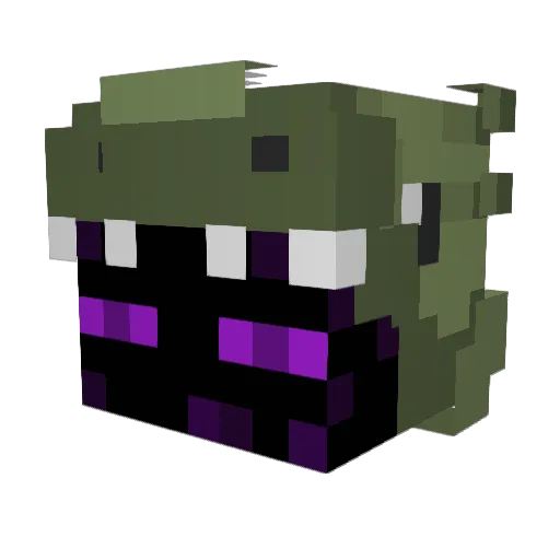 Advisin741 Minecraft avatar head, 3D render