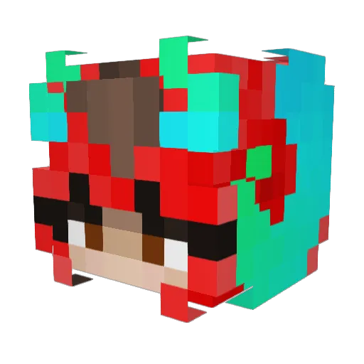 AdvisoryBelt227 Minecraft avatar head, 3D render