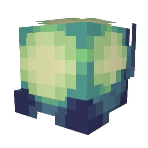 Advit1 Minecraft avatar head, 3D render