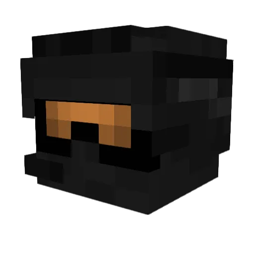 Adxn623 Minecraft avatar head, 3D render