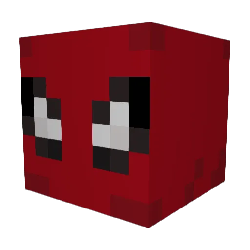 Aegialeus Minecraft avatar head, 3D render