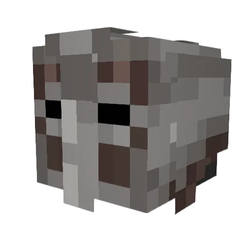 Aegida_Velstadt Minecraft avatar head, 3D render