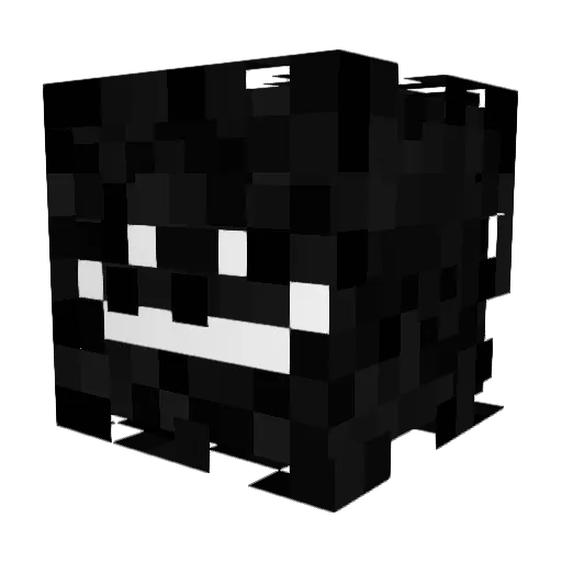 AegisEgo Minecraft avatar head, 3D render