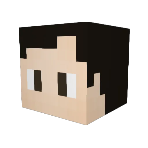 AegonITheConquer Minecraft avatar head, 3D render
