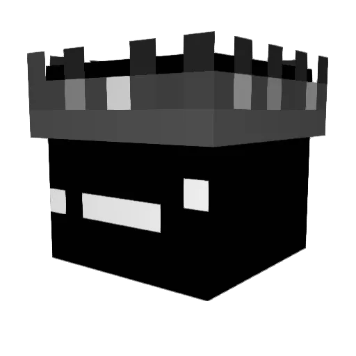 Aely4 Minecraft avatar head, 3D render