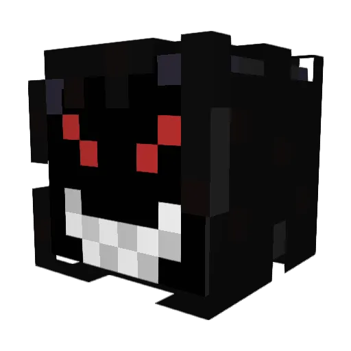 Aeon1010 Minecraft avatar head, 3D render