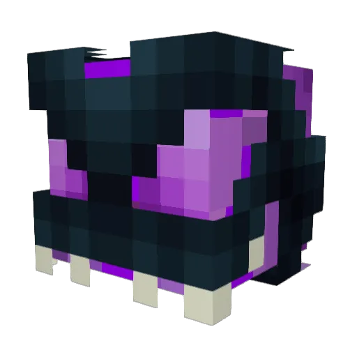 Aeon1328 Minecraft avatar head, 3D render