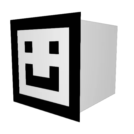Aerials204 Minecraft avatar head, 3D render