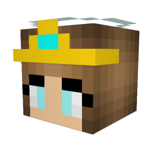 AeroAssassin Minecraft avatar head, 3D render
