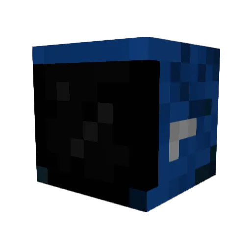 AeroReaper Minecraft avatar head, 3D render