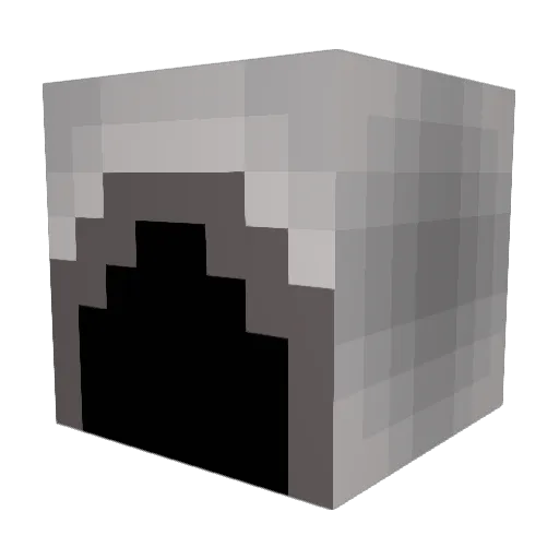 Aeroclypse Minecraft avatar head, 3D render