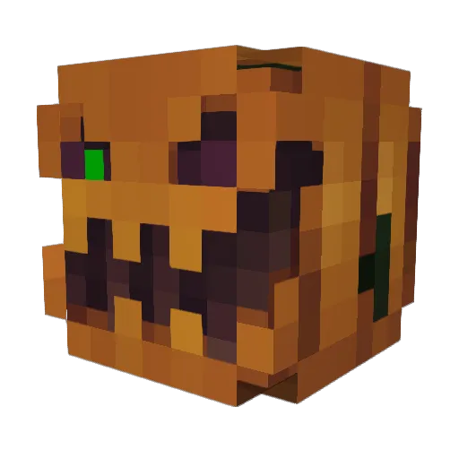 Aerthom Minecraft avatar head, 3D render