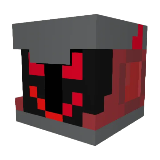 Aesir_io Minecraft avatar head, 3D render